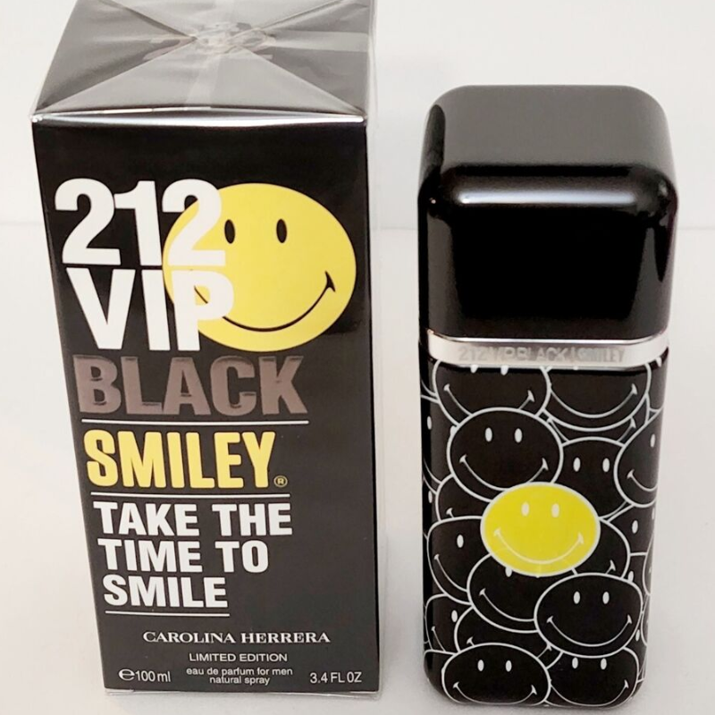 212 Black SMILEY Limited EDP mang đến thiết kế độc đáo đầy cá tính